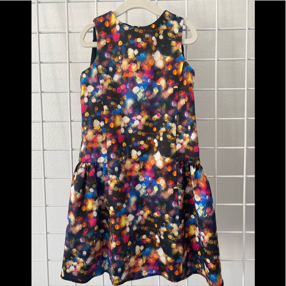 Milly Minis Colorful Bokeh Print Dress